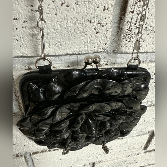 BRIGHTON Leather Floral Rosalie Clutch Coin Purse Mini Bag - Picture 5 of 5